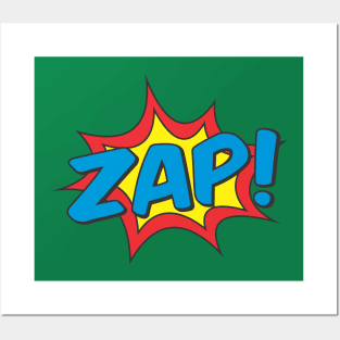 Zap! Posters and Art
